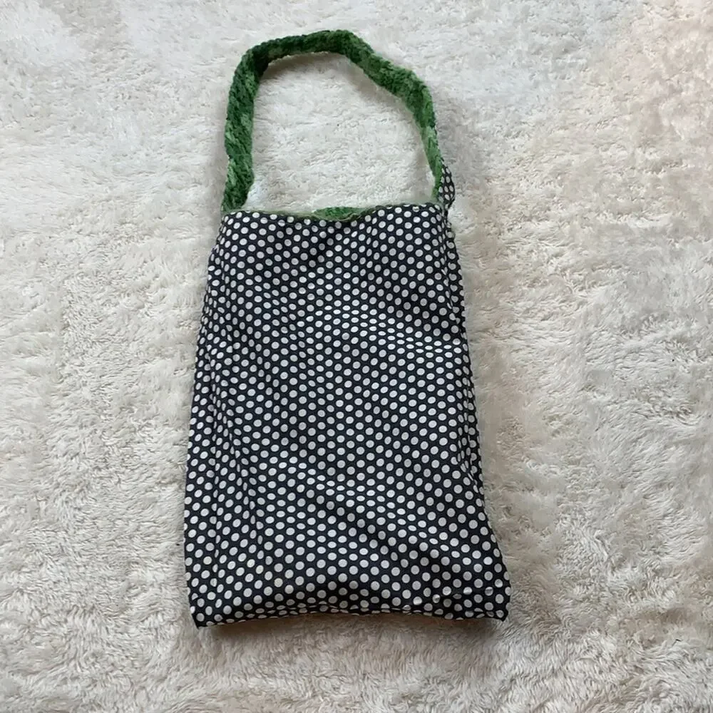 Handmade green crochet